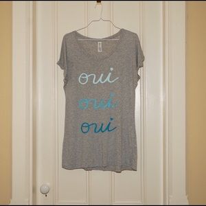 Forever 21 “Oui Oui Oui” Nightgown
